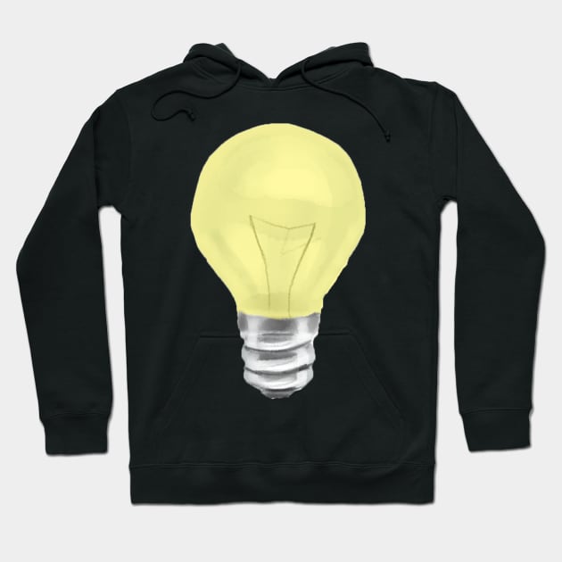 Yellow Lightbulb Hoodie by melissamiddle